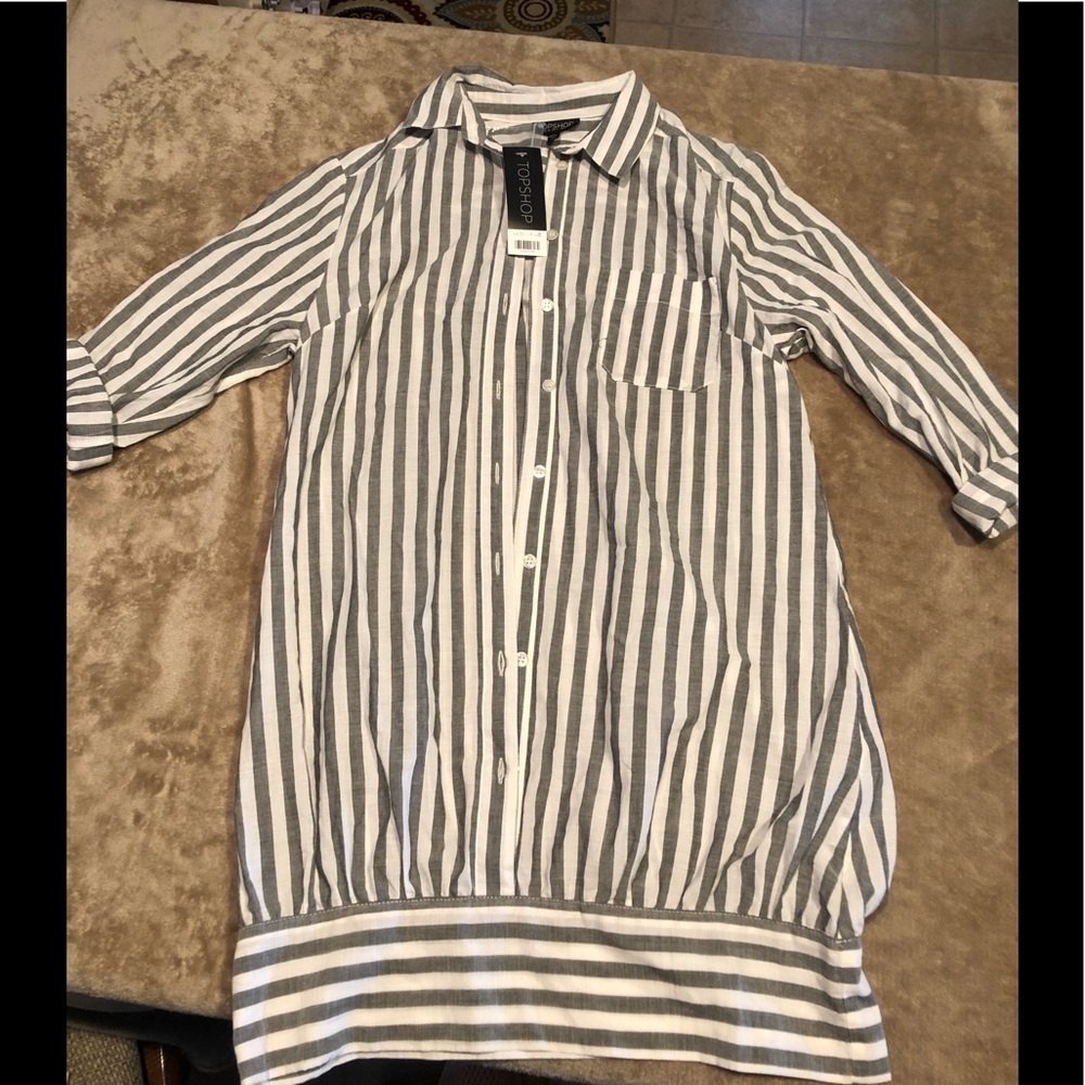 Topshop shirt dress